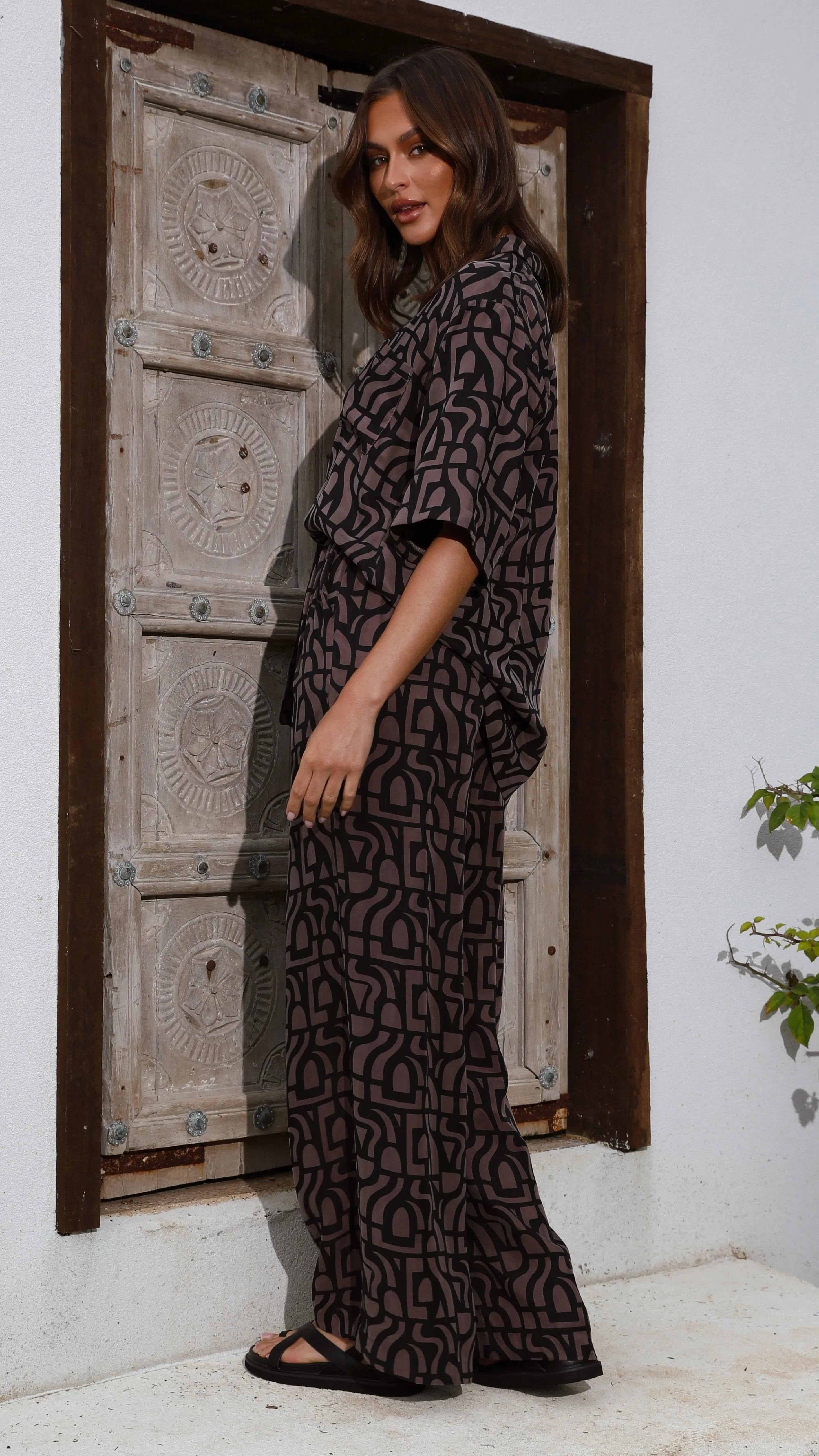 Yves Cupro Pant - Goya Print sold by Billy J product image thumbnail 3