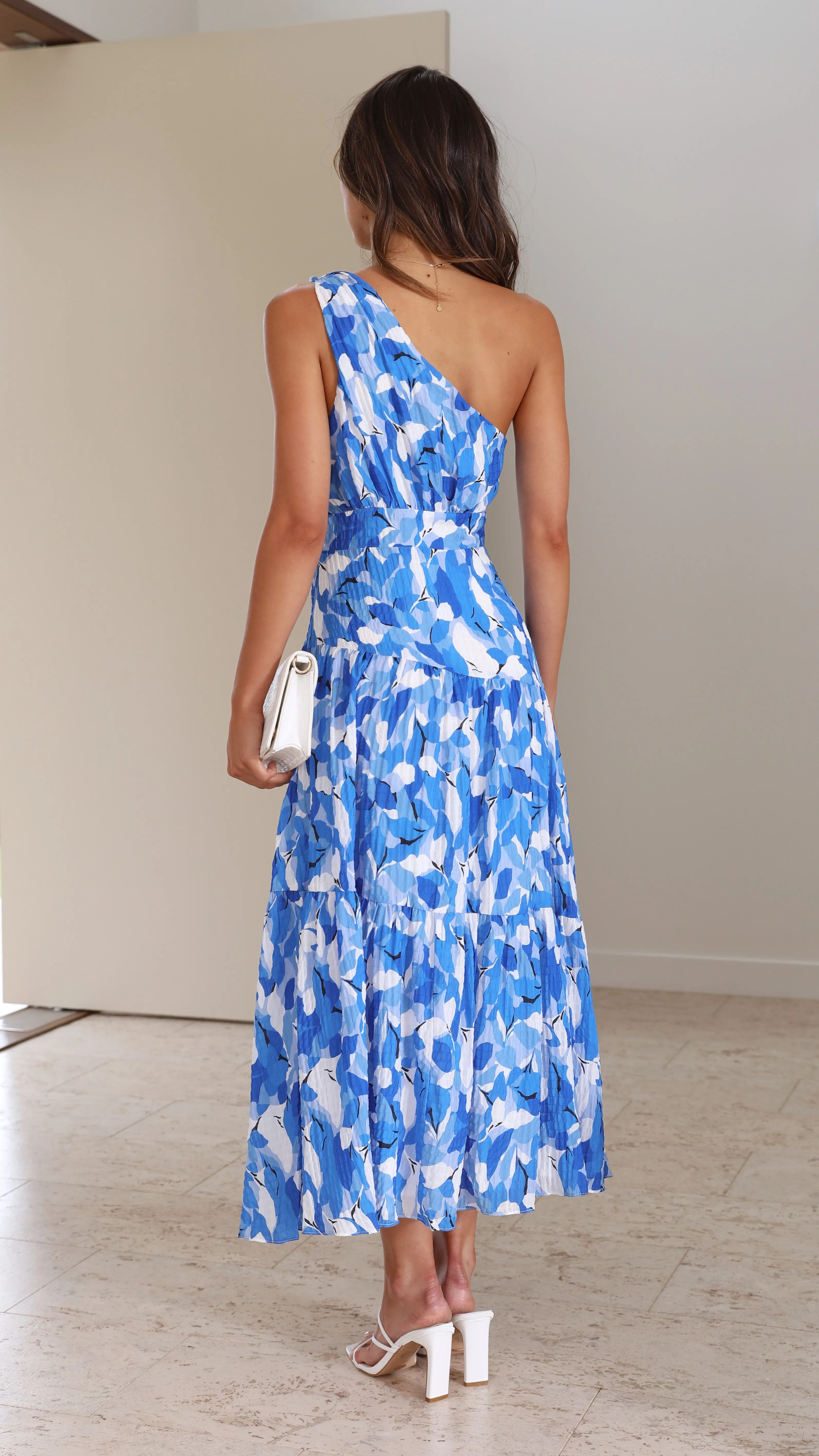 Jayma Maxi Dress - Blue Floral Print sold by Billy J product image thumbnail 2