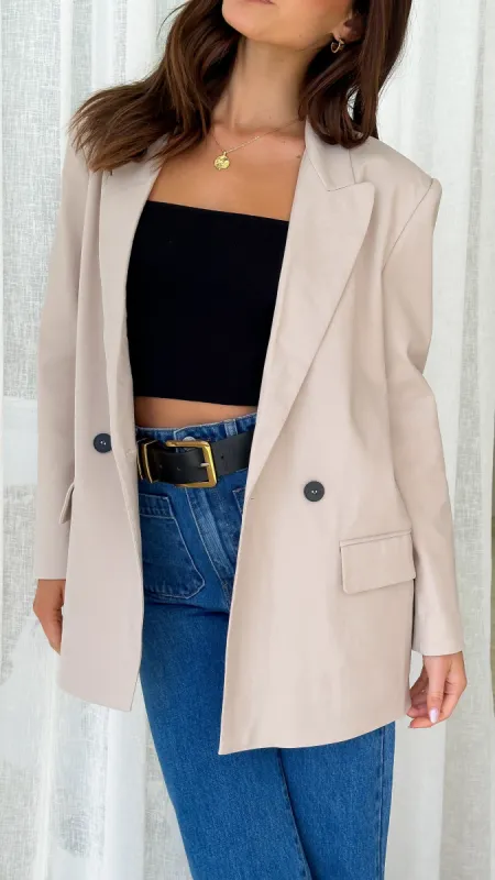 Kingsford Blazer - Beige sold by Billy J