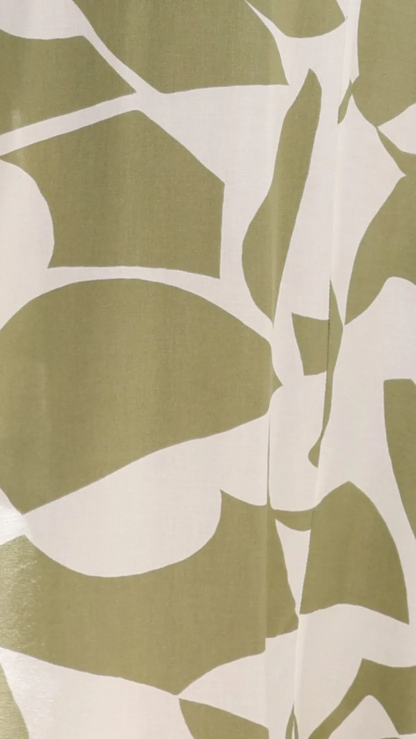 Ilene Midi Dress - Sage Print sold by Billy J product image thumbnail 5