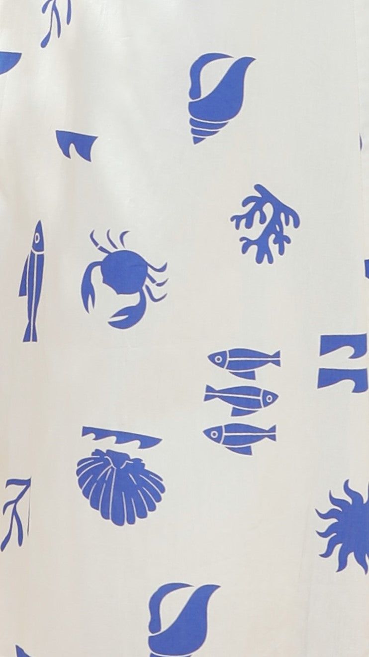 Jacinda Midi Dress - Summer Sea sold by Billy J product image thumbnail 4