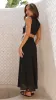 Morgan Maxi Dress - Black sold by Billy J