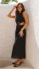 Morgan Maxi Dress - Black sold by Billy J