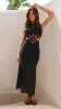 Morgan Maxi Dress - Black sold by Billy J