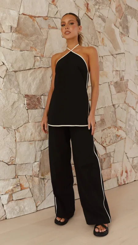 Jamie Pants - Black sold by Billy J