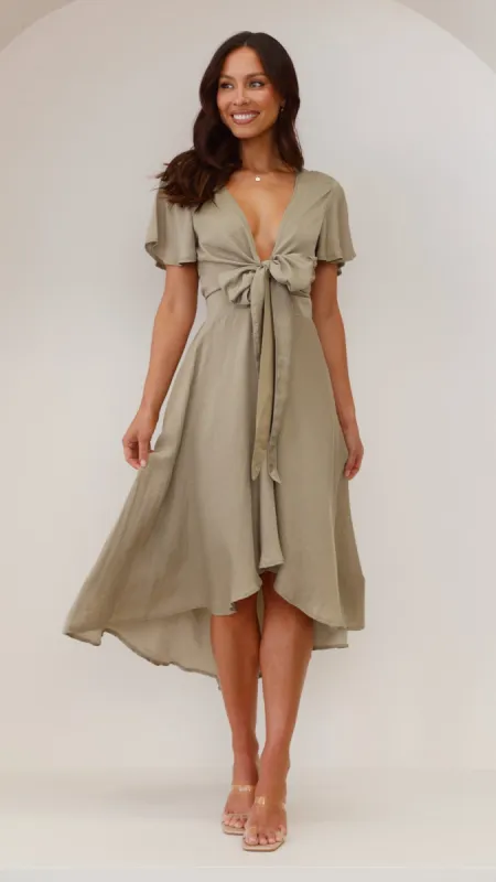 Sunny Daze Dress - Olive sold by Billy J