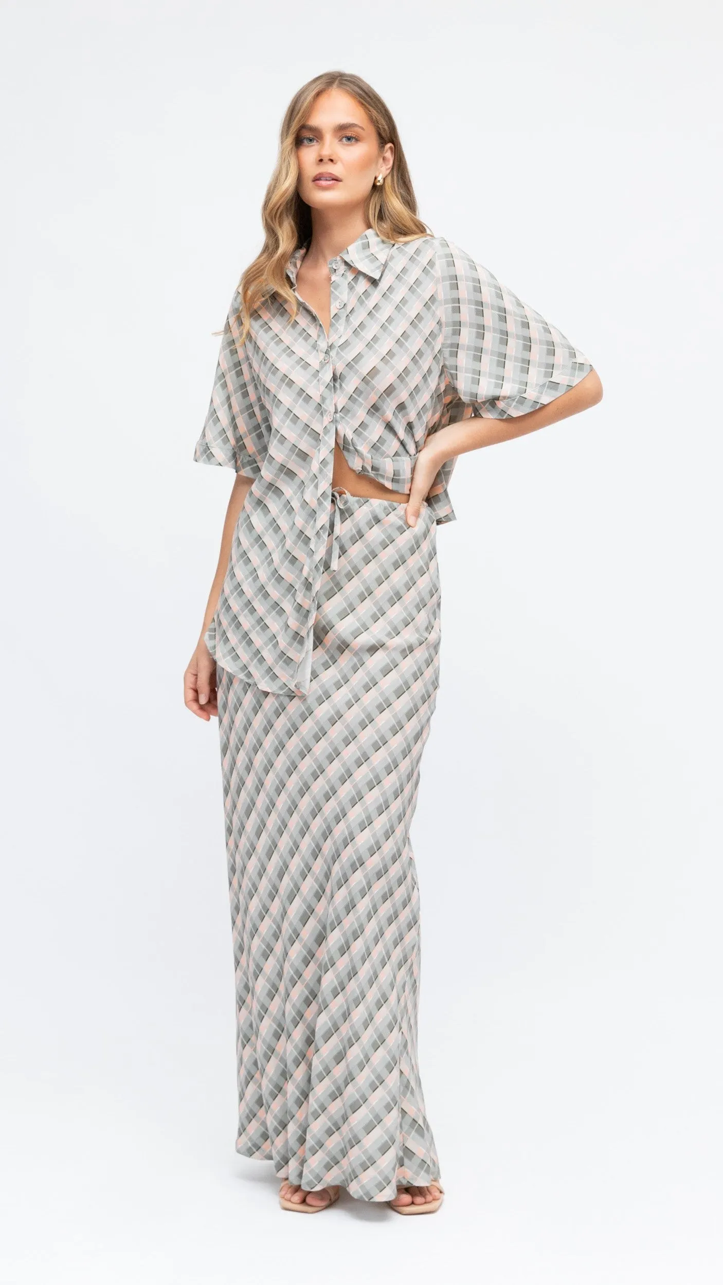 Cali Bias Skirt - Multi sold by Billy J product image thumbnail 3