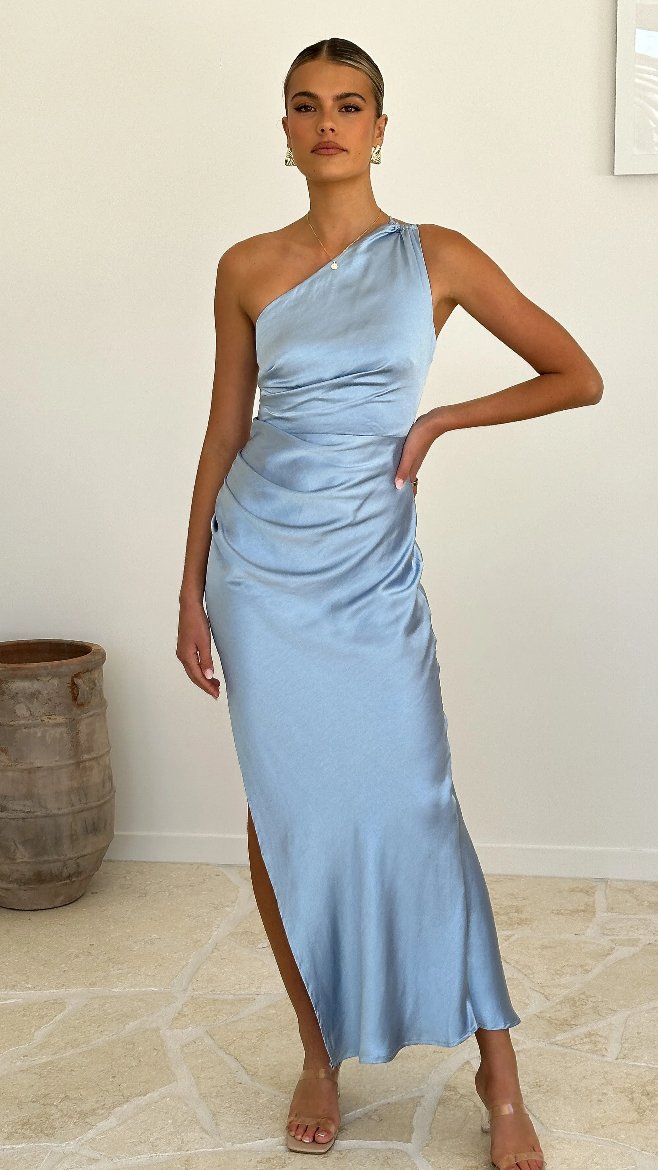 Jenna Maxi Dress - Blue sold by Billy J product image thumbnail 4