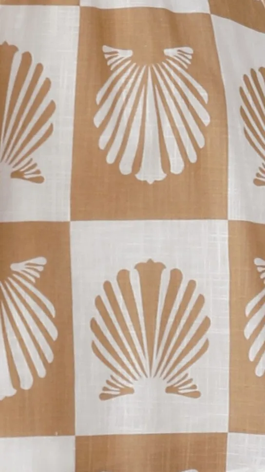 Marel Mini Dress - Tan Shell sold by Billy J product image thumbnail 4