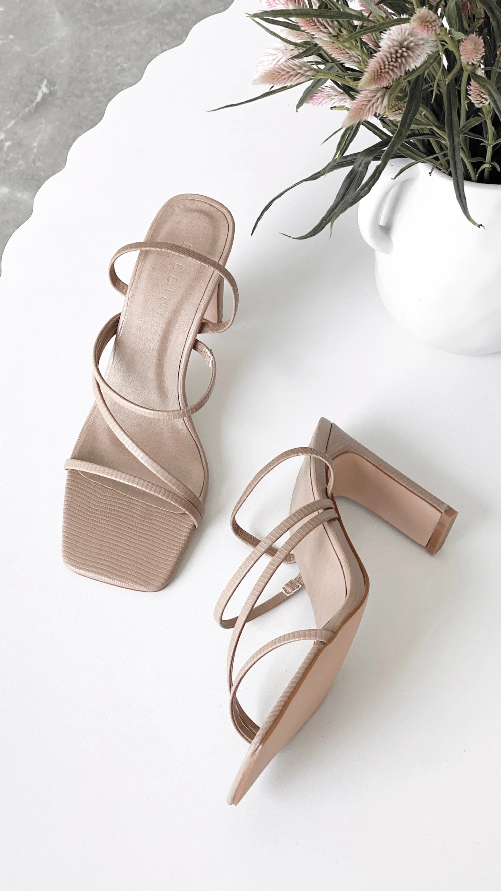 Ryleigh Heel - Latte Scale sold by Billy J product image thumbnail 2