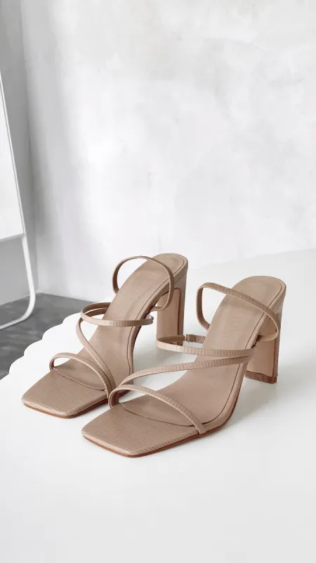 Ryleigh Heel - Latte Scale sold by Billy J