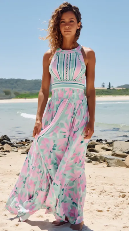 Endless Summer Maxi Dress - Voyage Print sold by Billy J