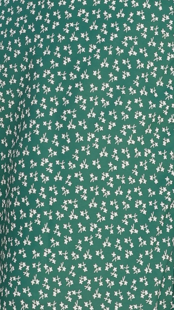 Sabiti Mini Dress - Green Floral sold by Billy J product image thumbnail 5