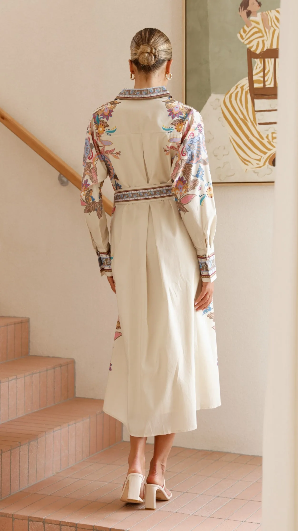 Alaia Midi Dress - Cream sold by Billy J product image thumbnail 2