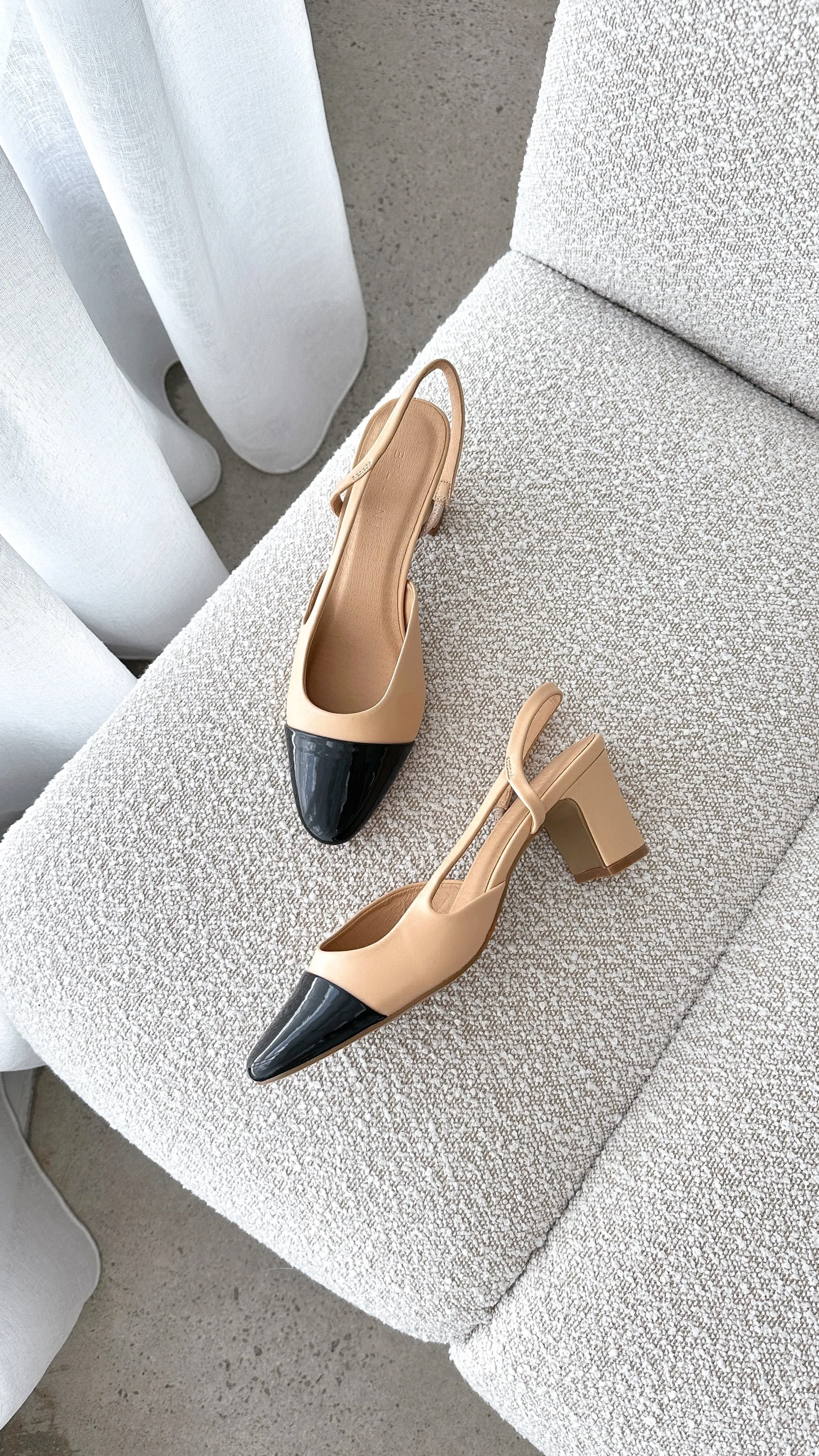 Fintra Heel - Nougat/Black sold by Billy J product image thumbnail 3