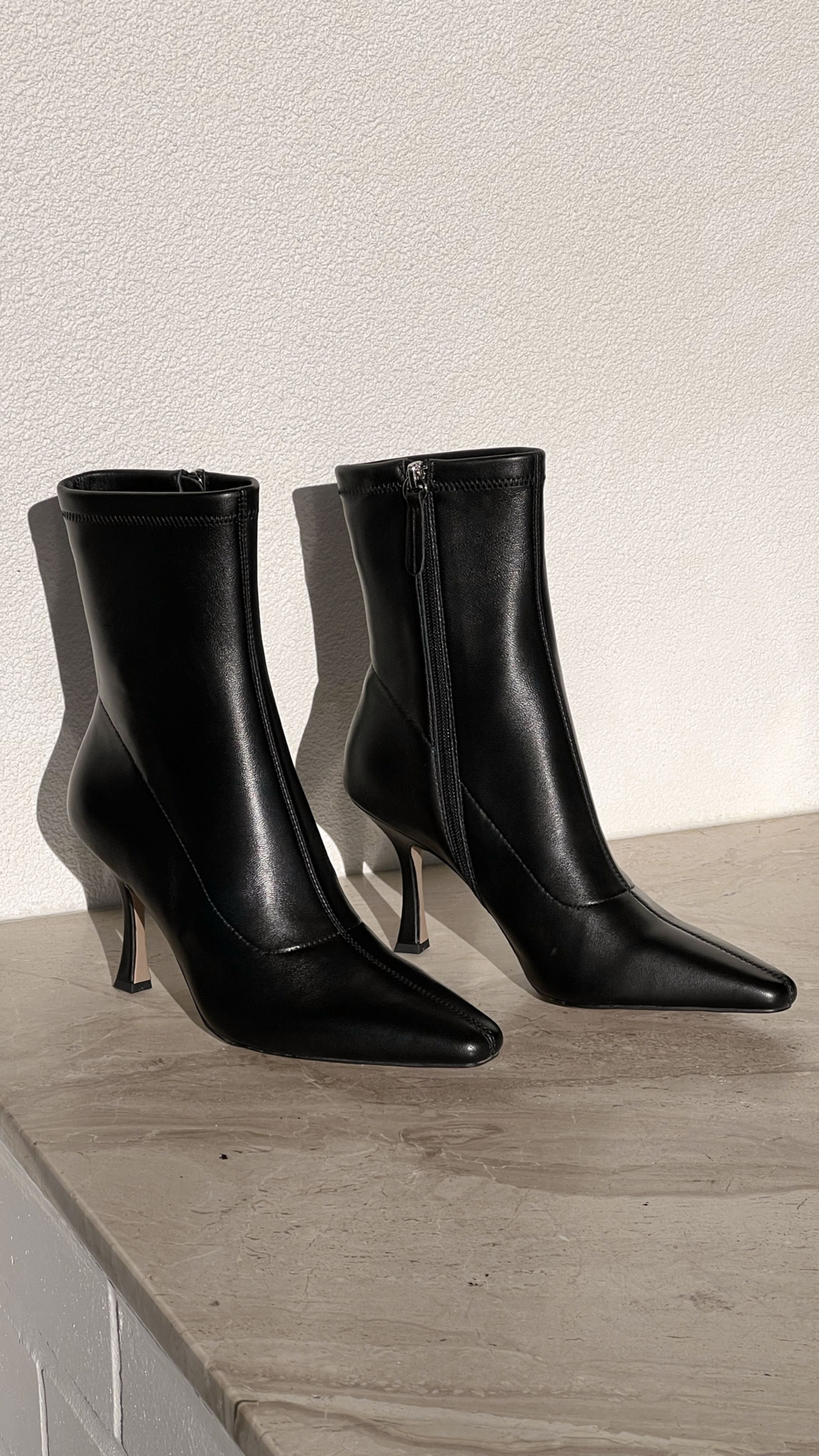 Alias Mae Carmen Boot - Black Soft Leather sold by Billy J