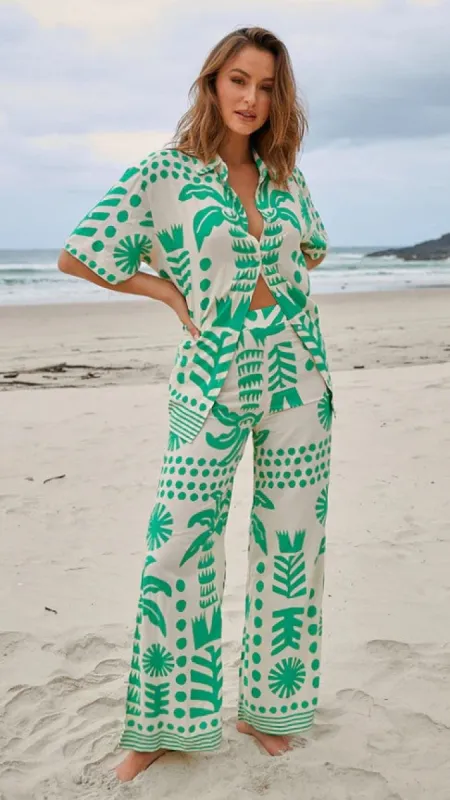 Jax Pants - Nazare Print sold by Billy J