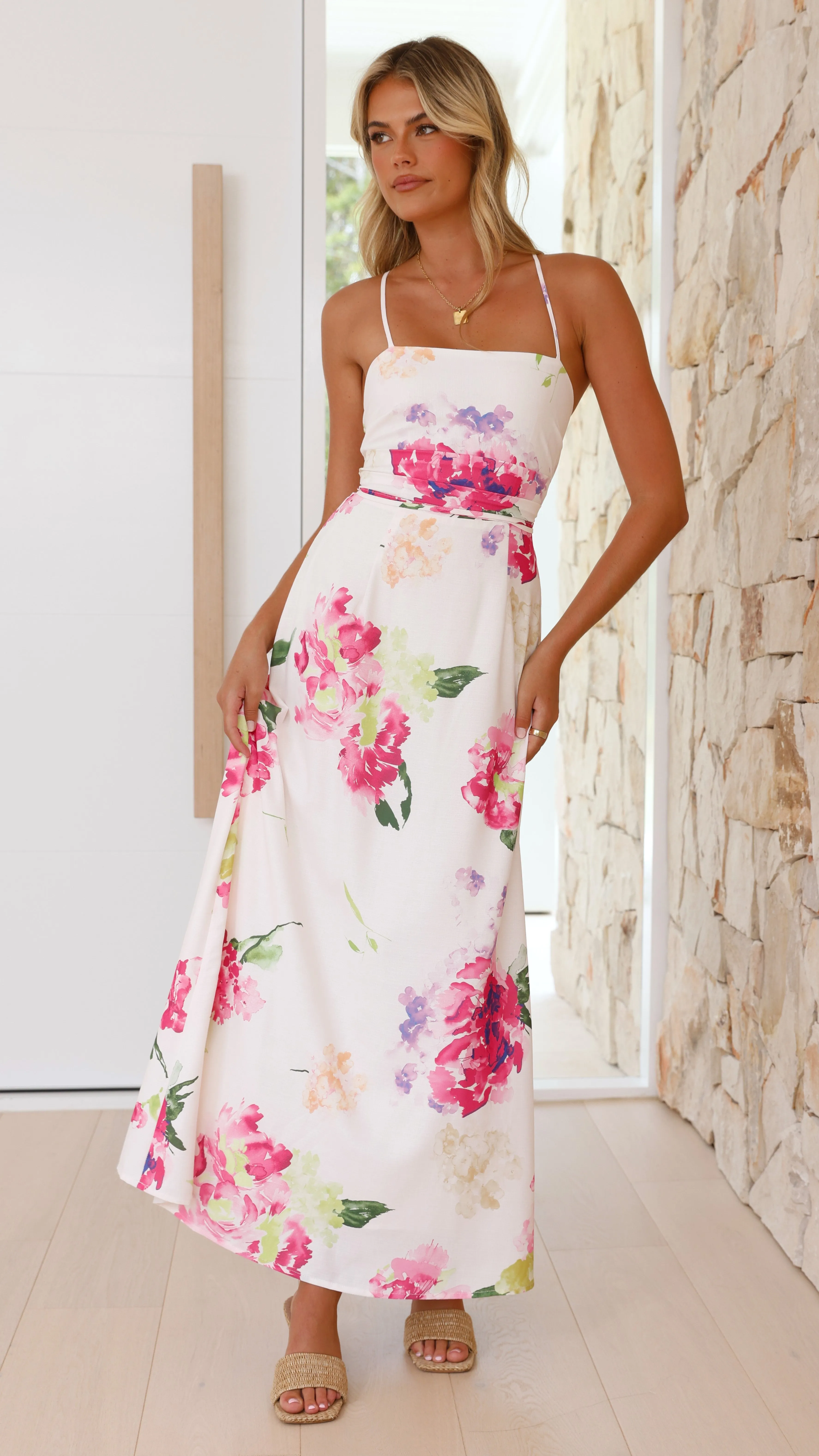 Gaiana Maxi Dress - Sweet Floral sold by Billy J product image thumbnail 2