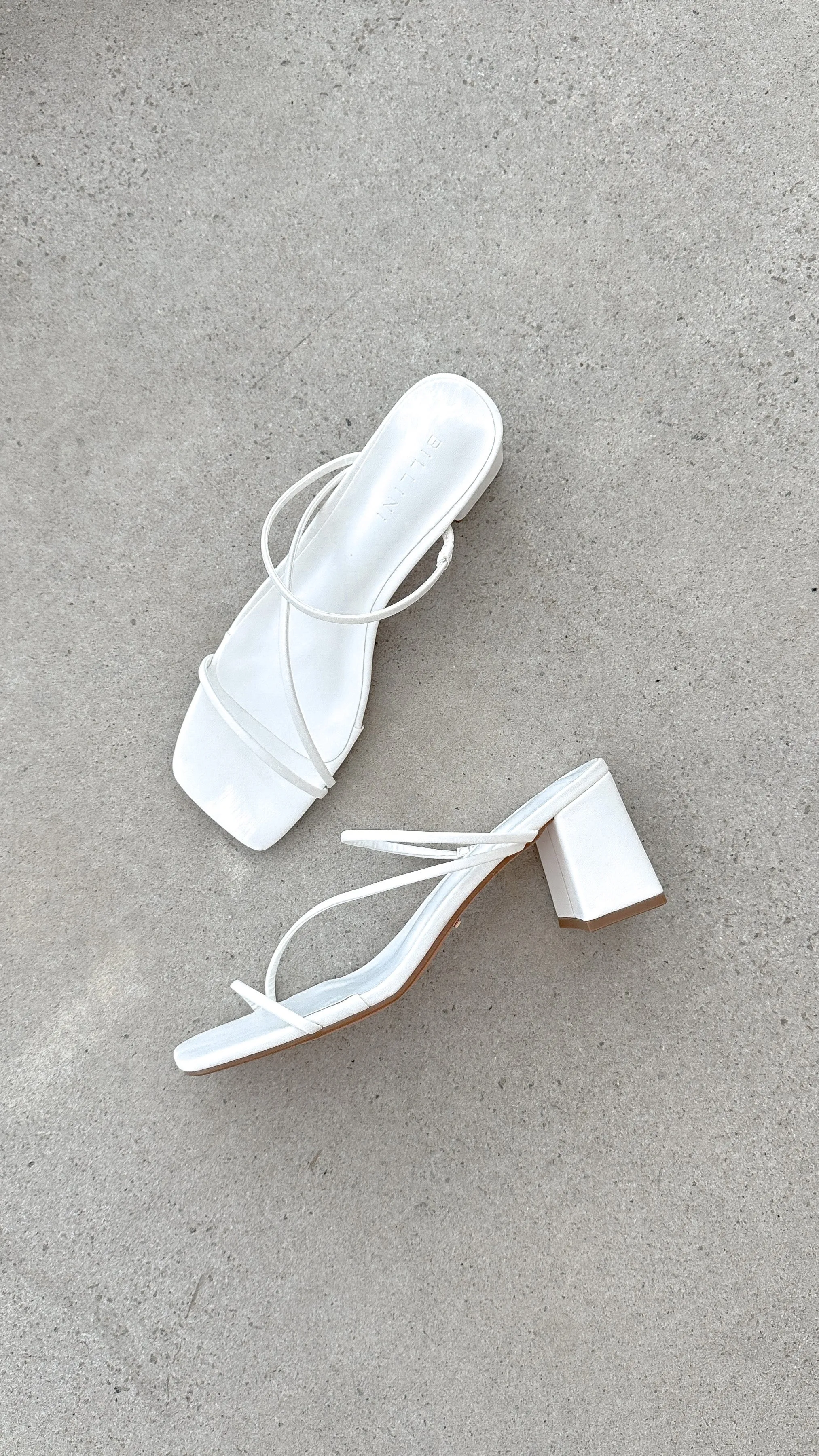 Yazmin Heel 2.0 - White sold by Billy J product image thumbnail 2
