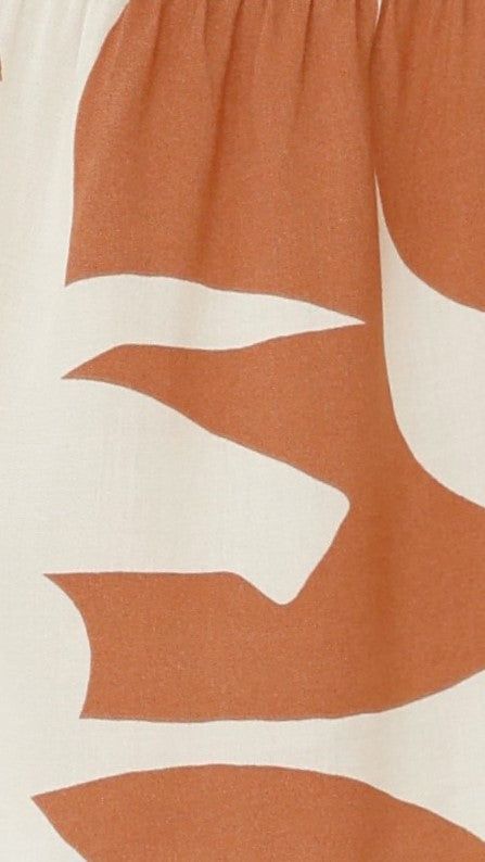 Barbalyn Mini Dress - Tan/White sold by Billy J product image thumbnail 4