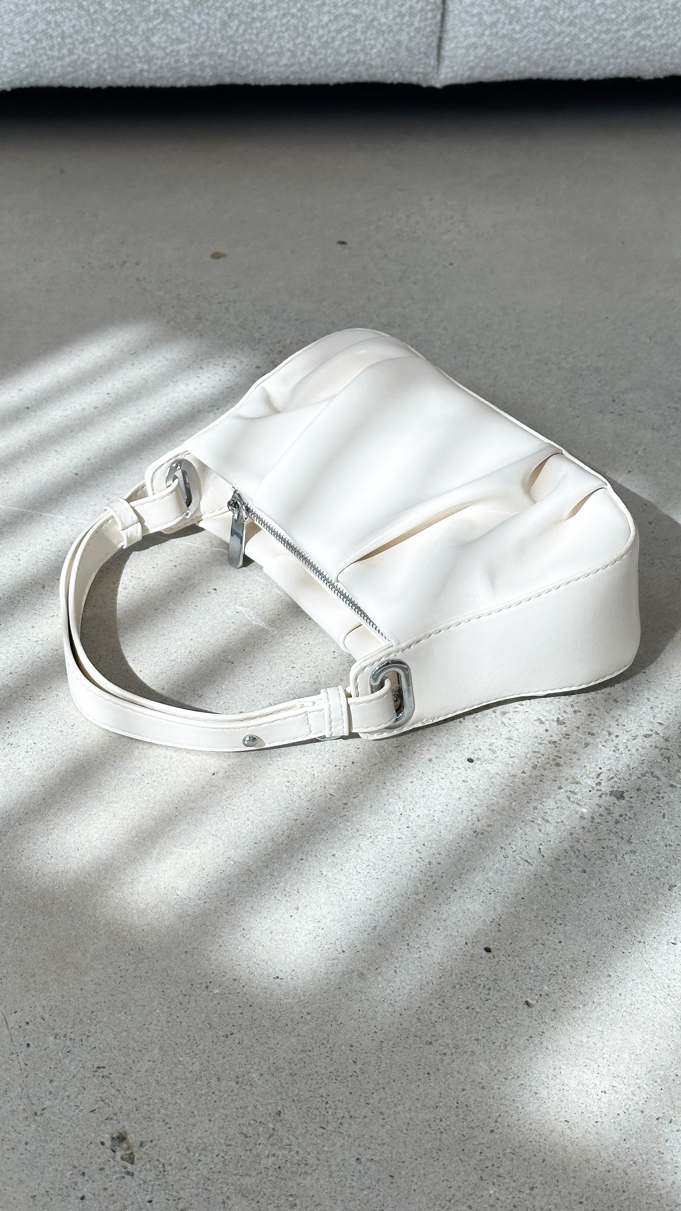 Bronte Shoulder Bag - White sold by Billy J product image thumbnail 3