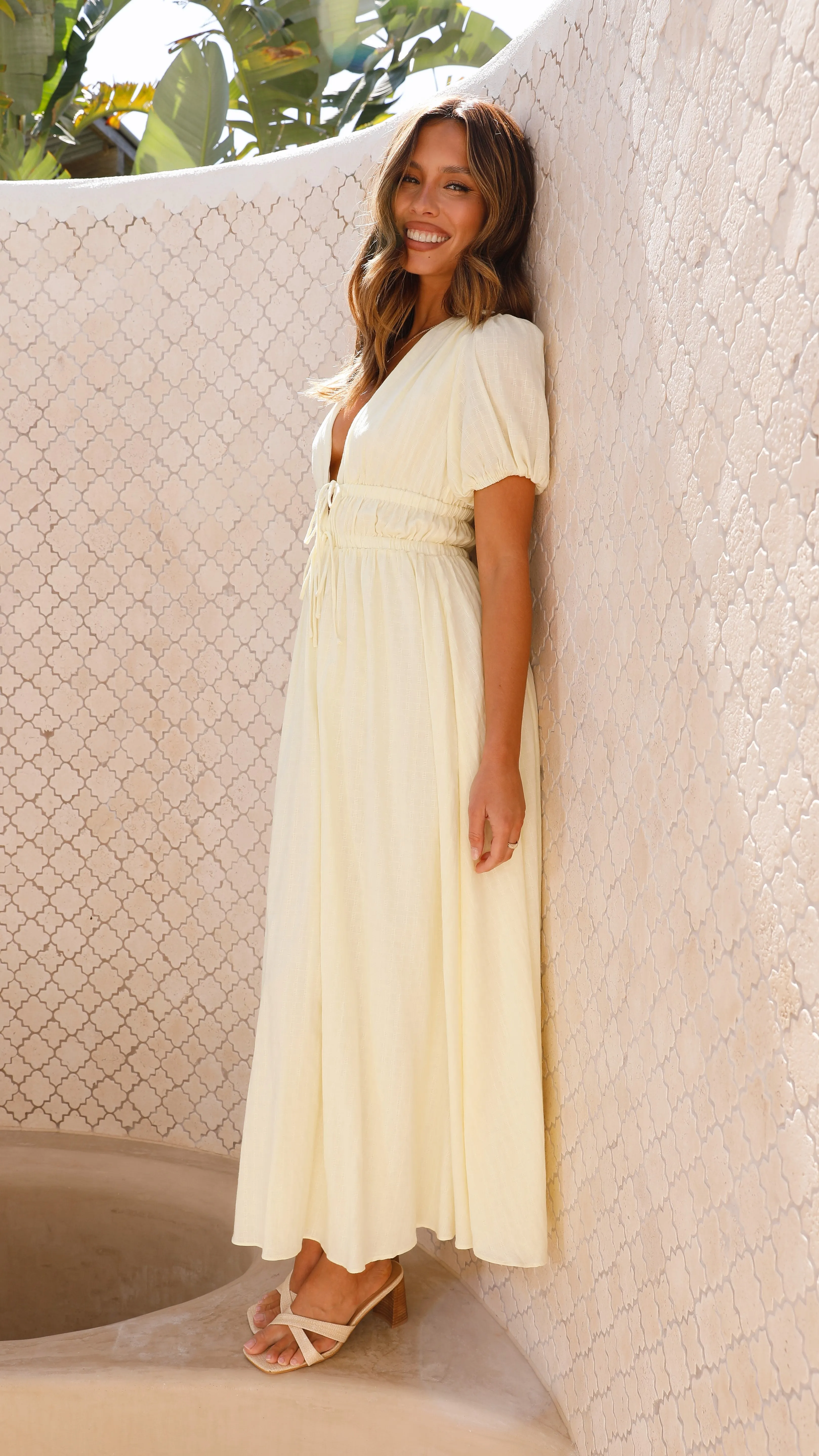Ena Midi Dress - Yellow sold by Billy J product image thumbnail 4