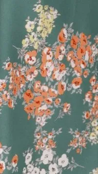 Esther Maxi Dress - Green Floral sold by Billy J product image thumbnail 4