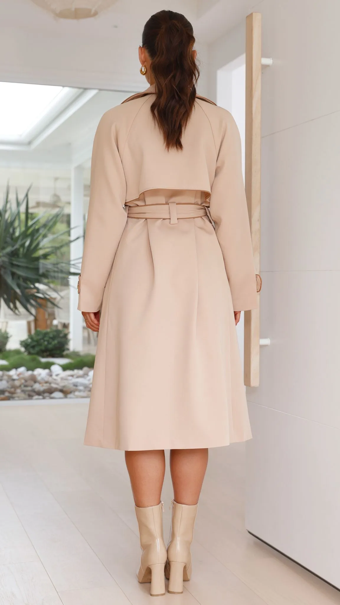 Blanca Trench Coat - Camel sold by Billy J product image thumbnail 2