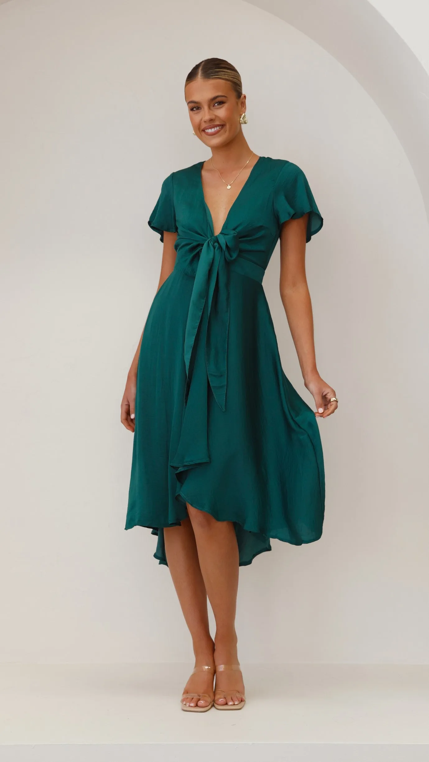 Sunny Daze Dress - Emerald sold by Billy J