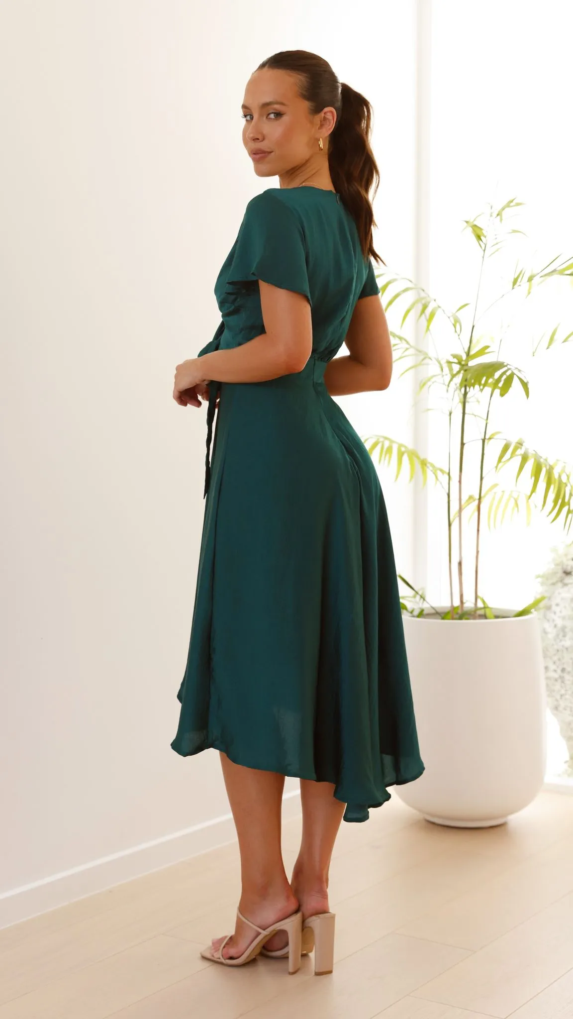 Sunny Daze Dress - Emerald sold by Billy J product image thumbnail 5
