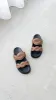 Pantone Slides - Pecan Leather sold by Billy J
