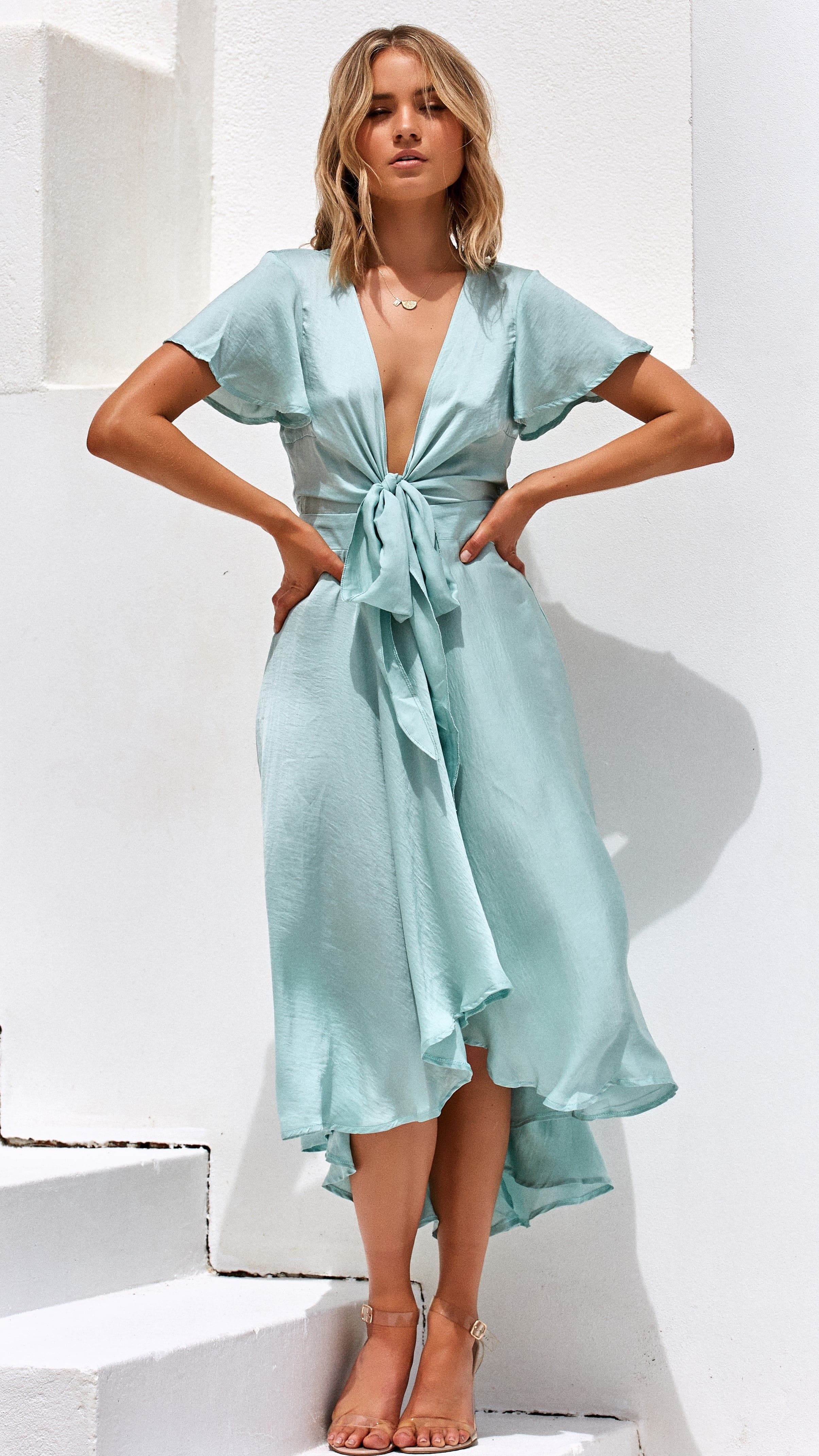 Sunny Daze Dress - Mint sold by Billy J product image thumbnail 5