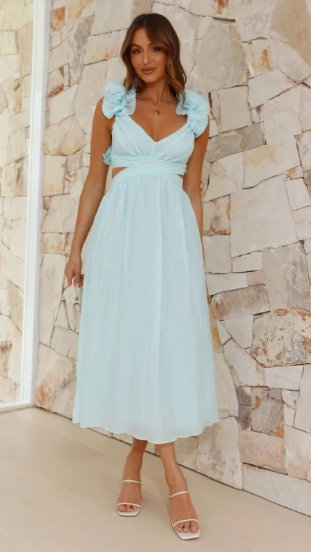 Cadell Maxi Dress - Blue sold by Billy J