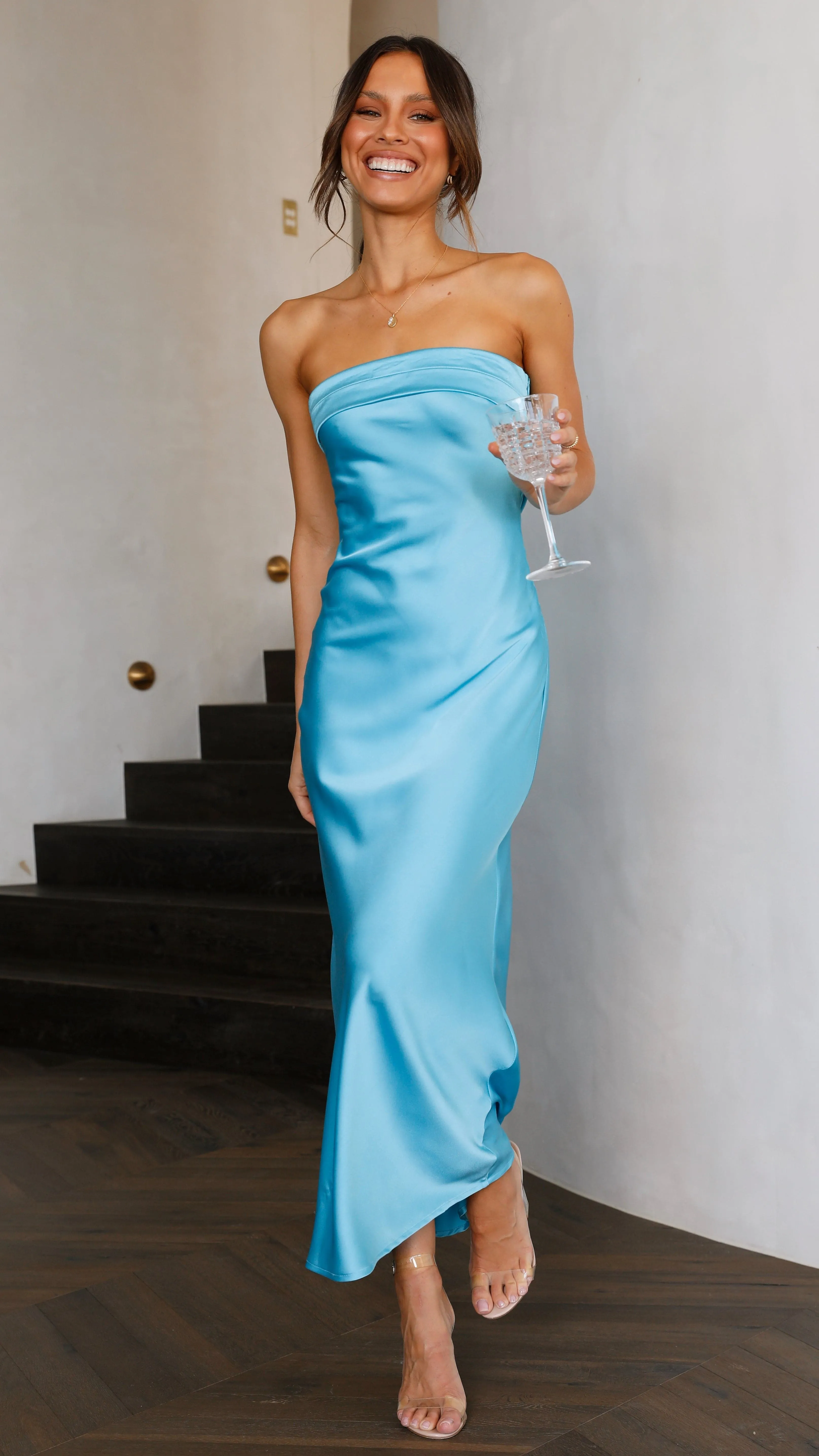 Miya Maxi Dress - Blue sold by Billy J product image thumbnail 2