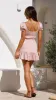 Kori Mini Dress - Pink Floral sold by Billy J