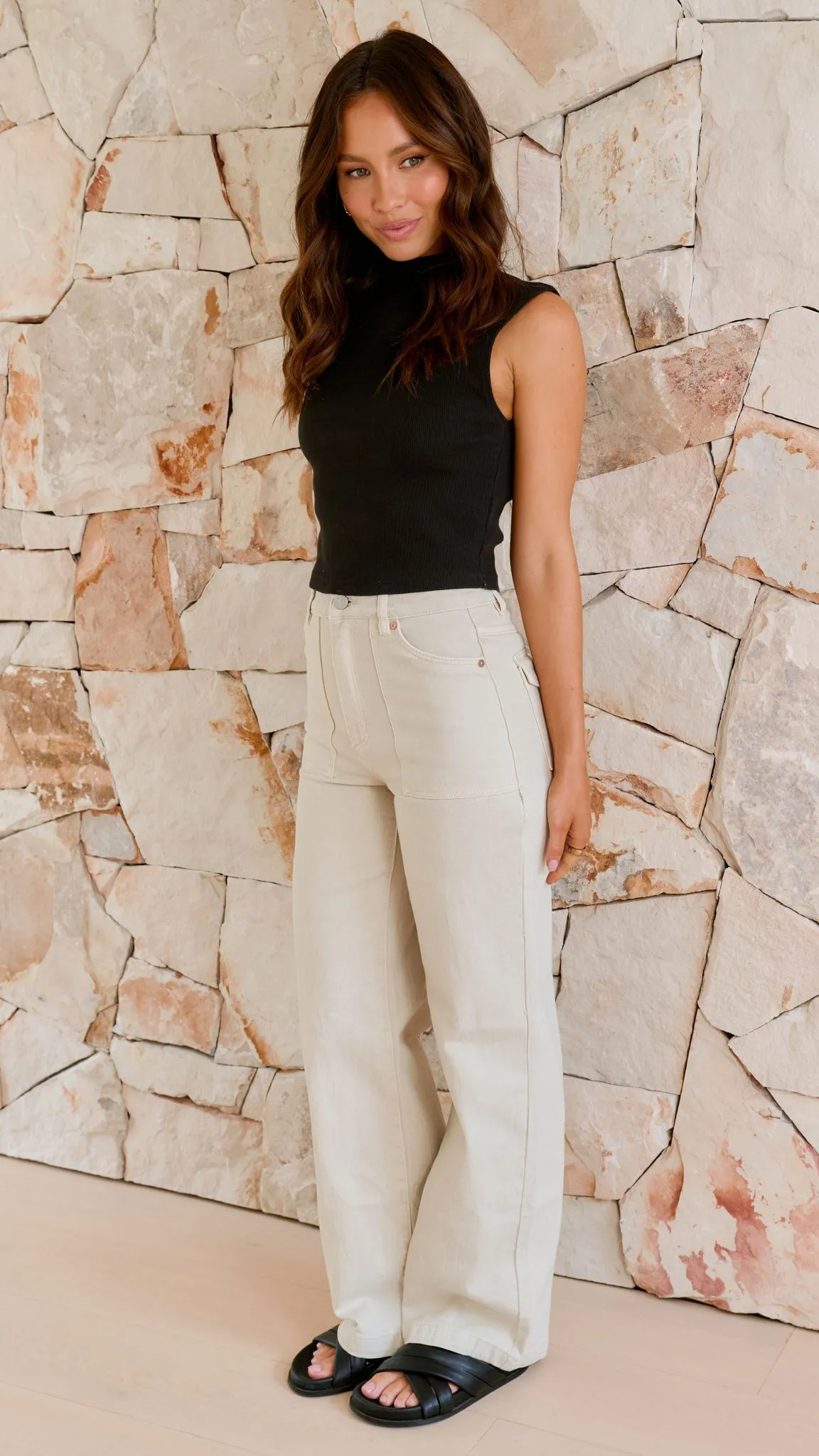 Abrand High & Wide Jean - Milk sold by Billy J product image thumbnail 5