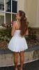 Bethi Mini Dress - White sold by Billy J