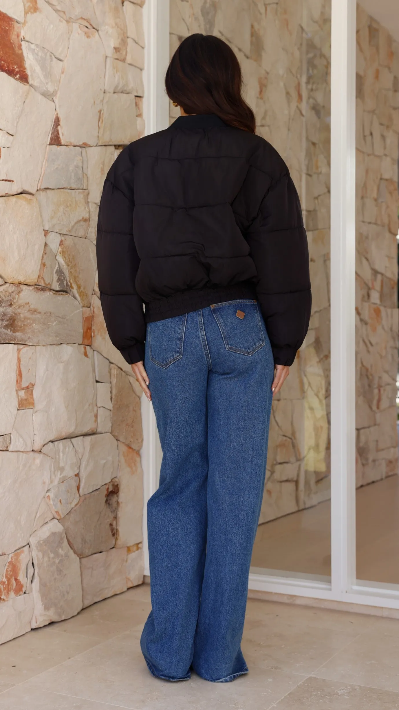 Jordan Puffer Jacket - Black sold by Billy J product image thumbnail 2