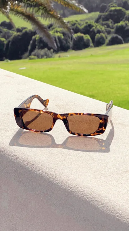 Safara Sunglasses - Tortoise Brown sold by Billy J