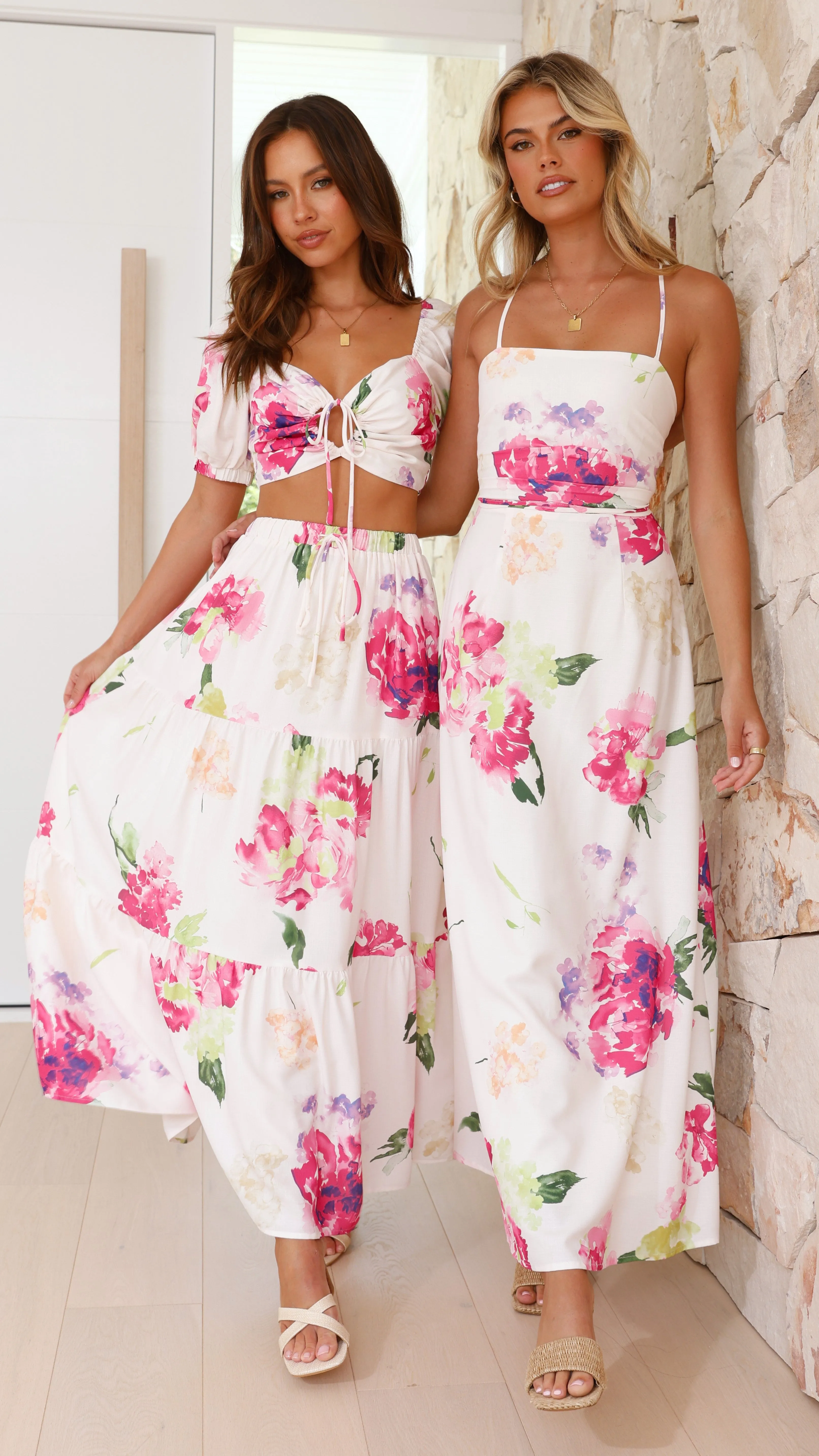 Jasmine Crop Top - Sweet Floral sold by Billy J product image thumbnail 5