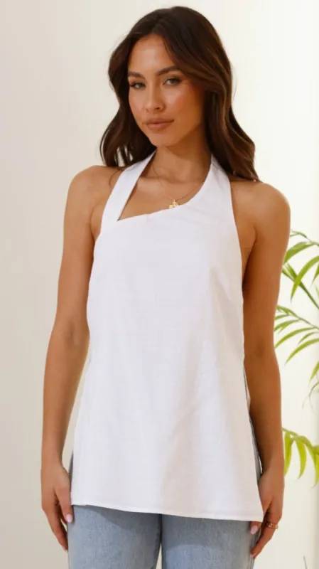 Saphira Top - White sold by Billy J