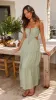 Vella Midi Dress - Sage sold by Billy J