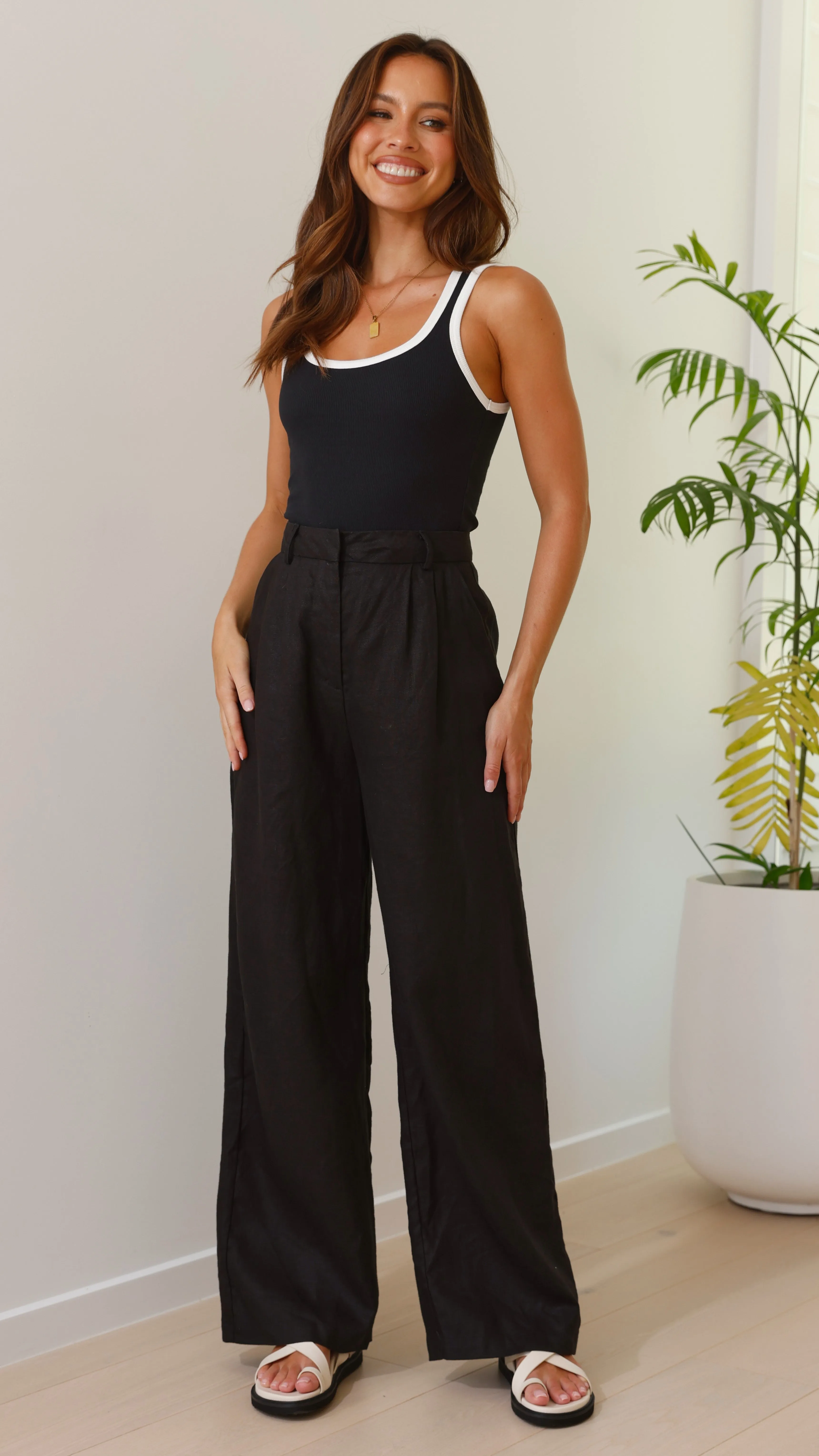 Tillie Pants - Black sold by Billy J