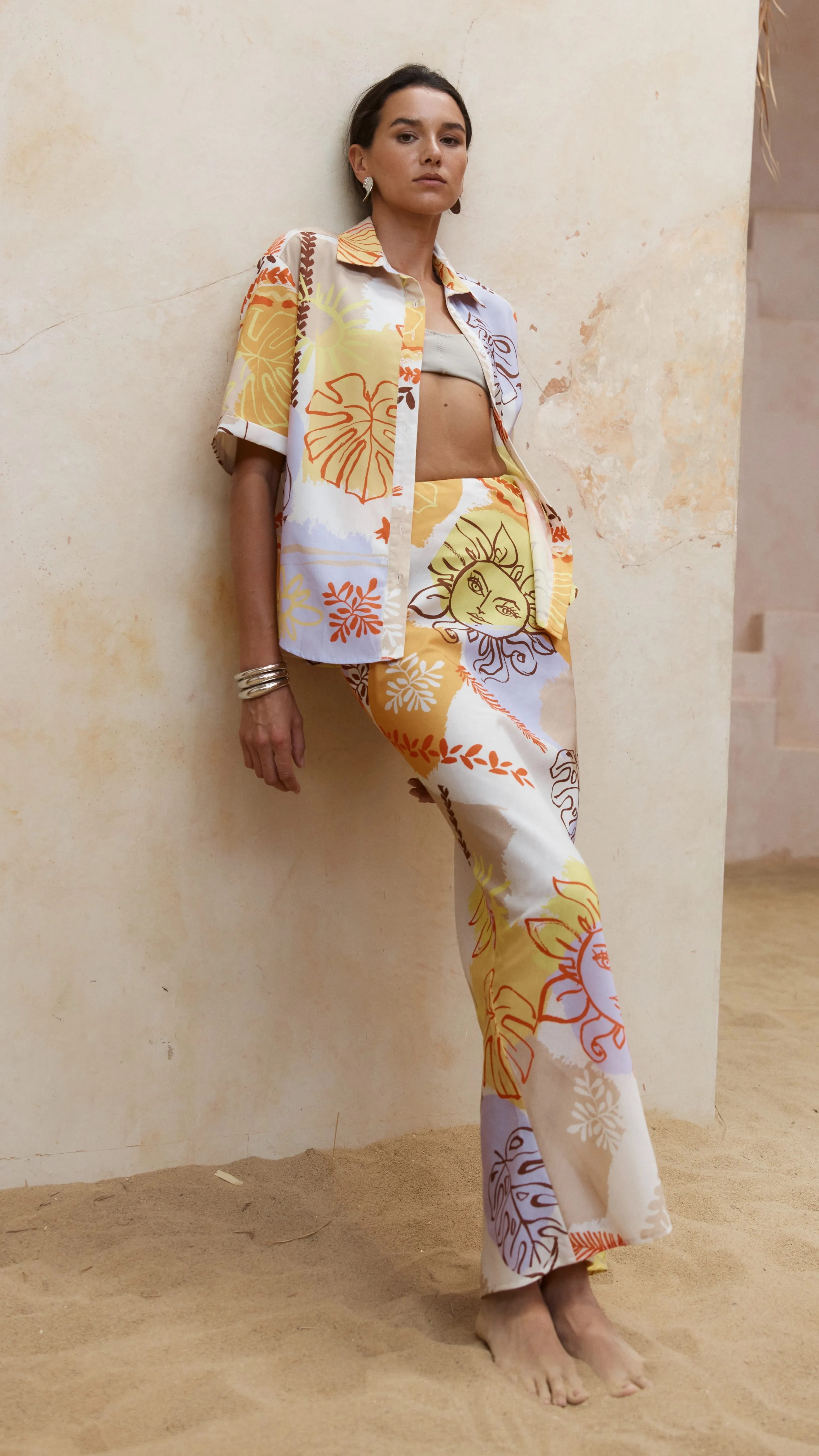 Palama Maxi Skirt - Palama Print sold by Billy J