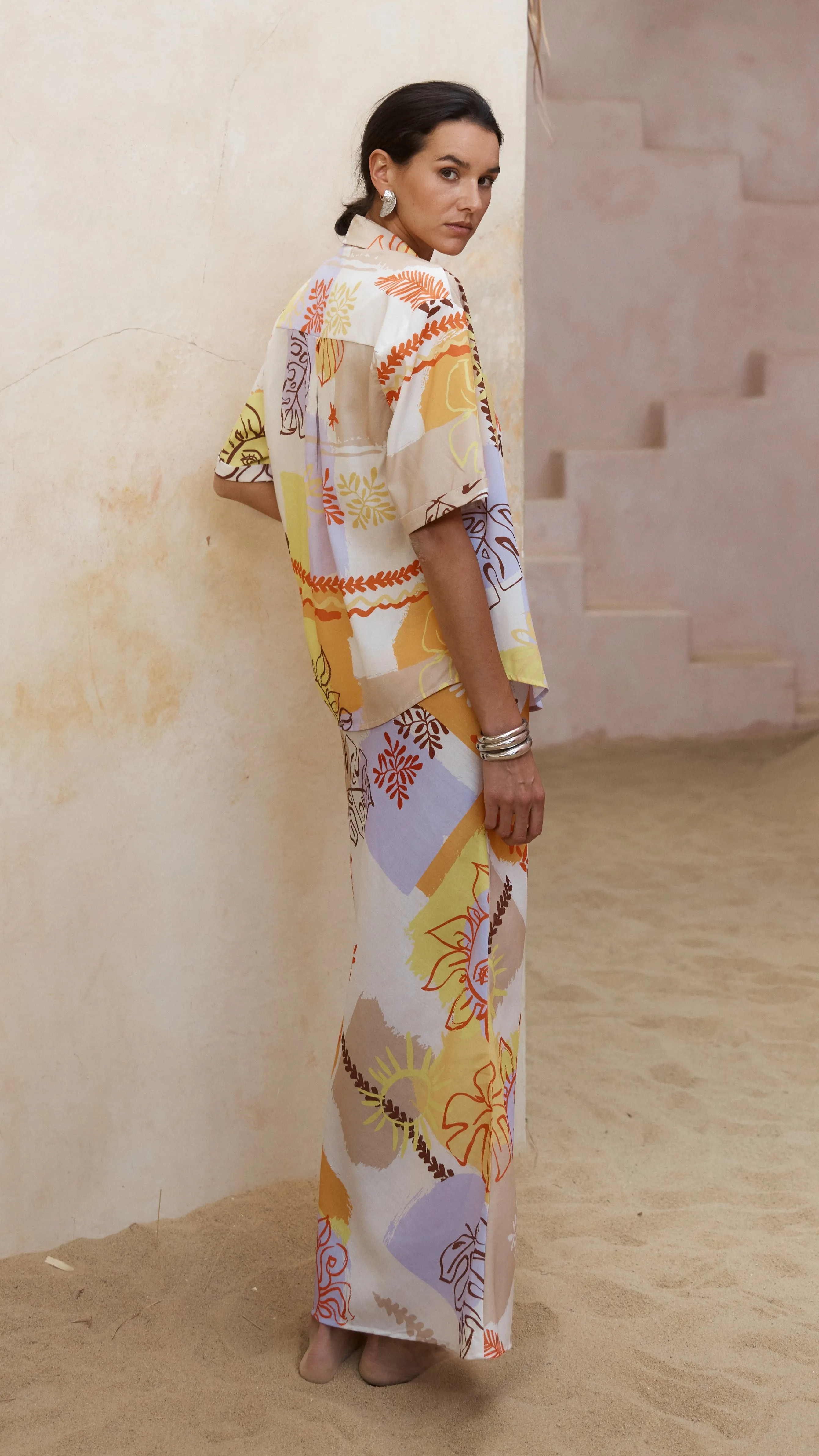 Palama Maxi Skirt - Palama Print sold by Billy J product image thumbnail 2