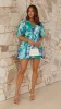 Frankie Mini Dress - Blue Multi sold by Billy J