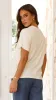 Nelli Crew Neck T-Shirt - Butter sold by Billy J