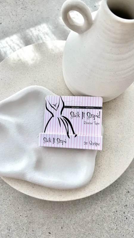 Stick It Strips Fashion Tape - Clear sold by Billy J