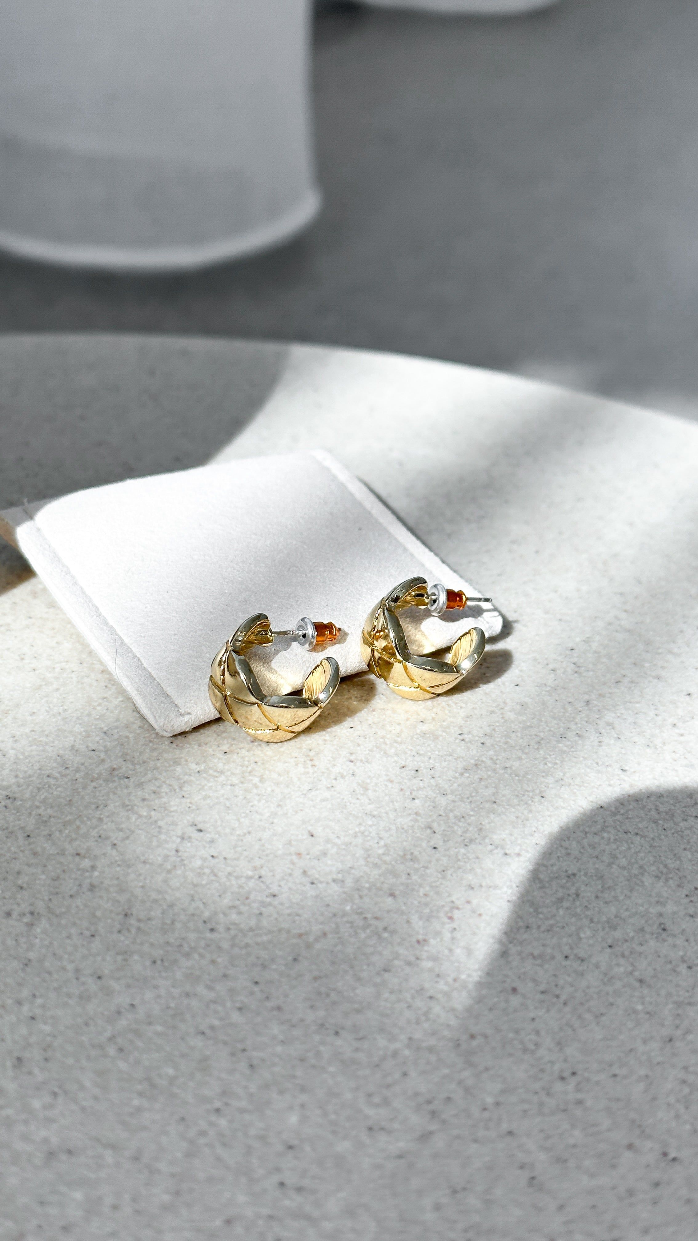 Amity Earrings - Gold sold by Billy J product image thumbnail 3