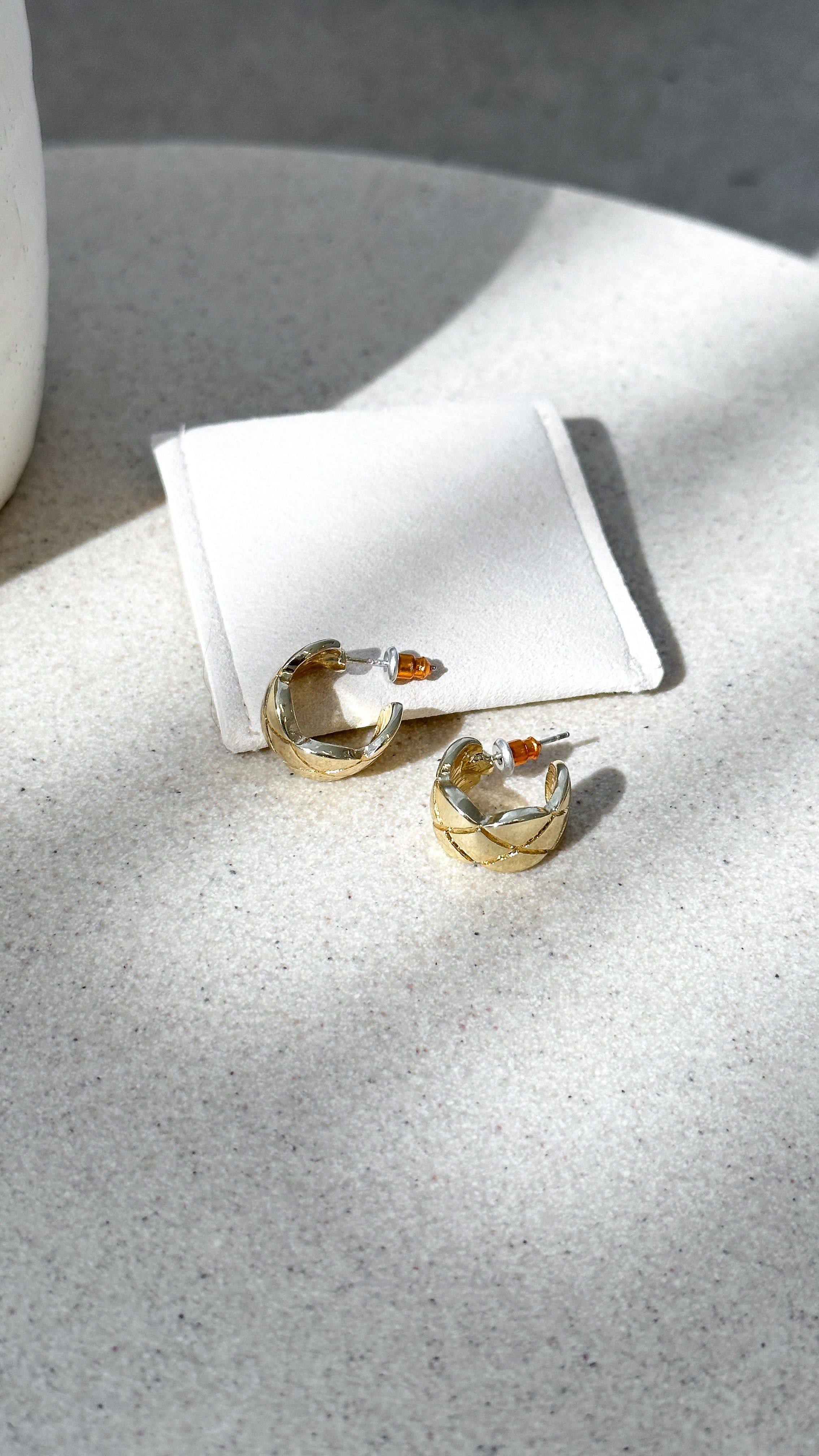 Amity Earrings - Gold sold by Billy J product image thumbnail 2